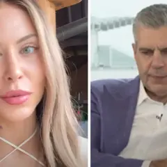Julia von Stein i jej mąż, uśmiechnięta kobieta i mężczyzna w garniturze.