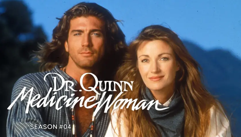 Dr. Quinn Medicine Woman: obsada serialu, Jane Seymour i Joe Lando, sezon 4.