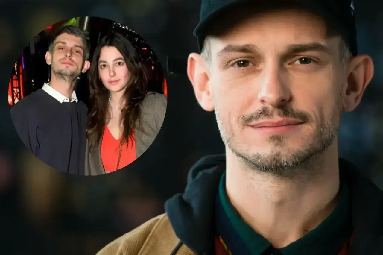 Vito Bambino z żoną, uśmiechnięci i blisko siebie.
