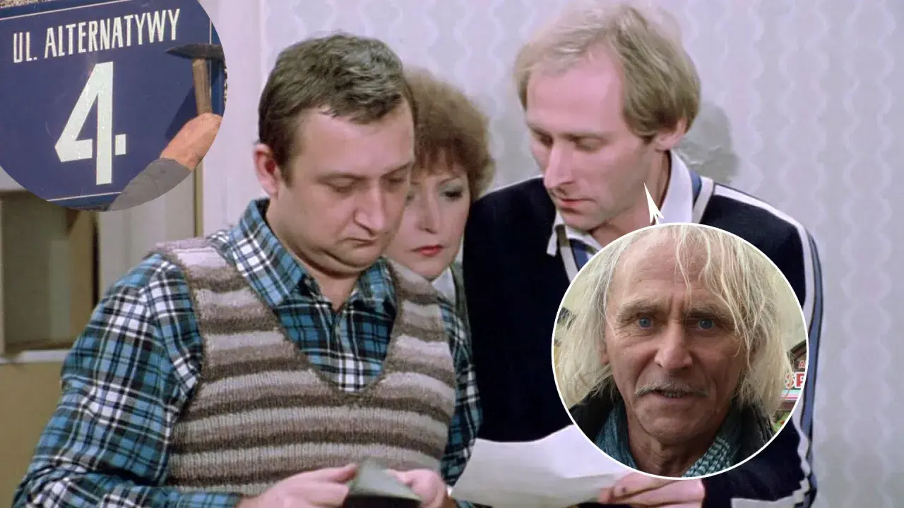 Alternatywy 4 obsada: Zygmunt Chajzer i inni bohaterowie kultowego serialu.