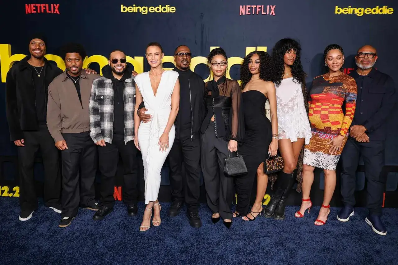 Eddie Murphy z rodziną na premierze 